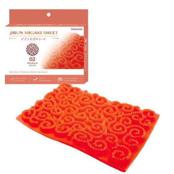 日本PEACH TOYS JIBUN MIGAKI SHEET 02Karakusa 