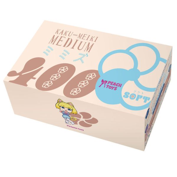 日本PEACH TOYS KAKU-MEIKI MEDIUM 蚯蚓400 軟版 