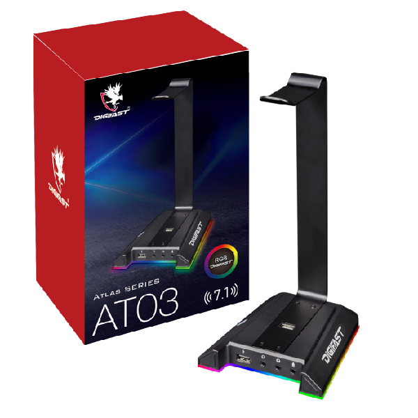 DIGIFAST 迅華 - AT03 RGB 電競耳機架 DIGIFAST 迅華 - AT03 RGB 電競耳機架