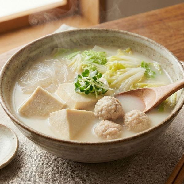 【我是廣告】回燒白菜豆腐雞丸湯 (1入) 限雞湯、豬肚湯、獅子頭加價購買 