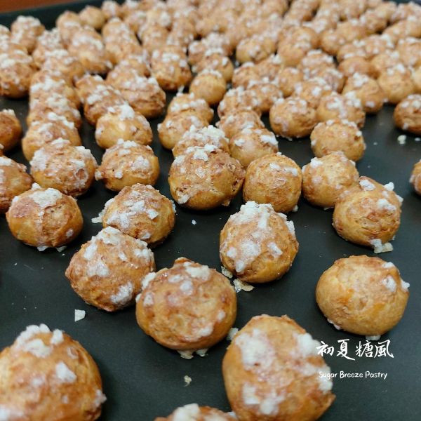 【時寓選品】初夏糖風珍珠糖小泡芙 珍珠糖小泡芙