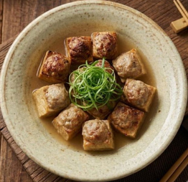 客家福菜凍豆腐鑲肉（1入） 