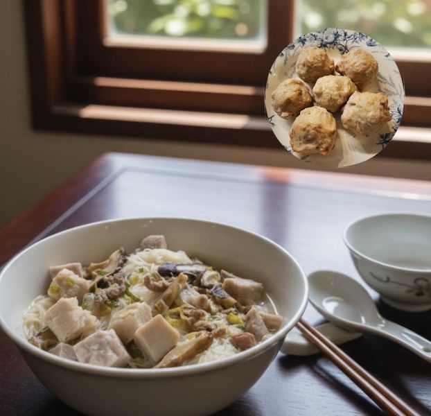 【時寓選品】蝦太太｜頂芯芋頭雞湯米粉&無添加芋頭大丸子 