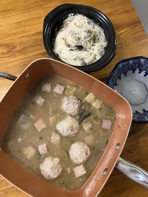 【時寓選品】蝦太太｜頂芯芋頭雞湯米粉&無添加芋頭大丸子 