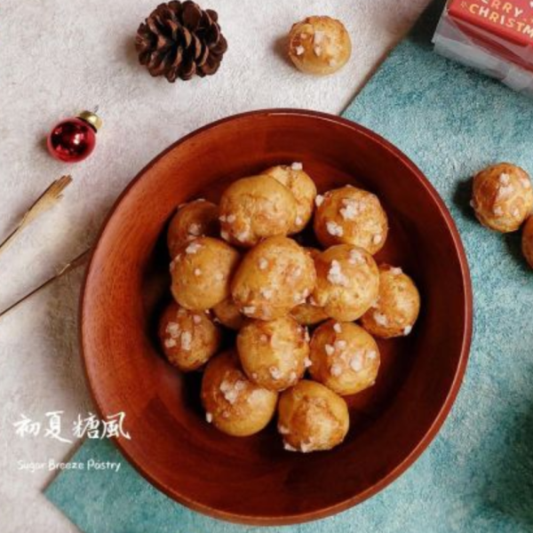 【時寓選品】初夏糖風珍珠糖小泡芙 珍珠糖小泡芙