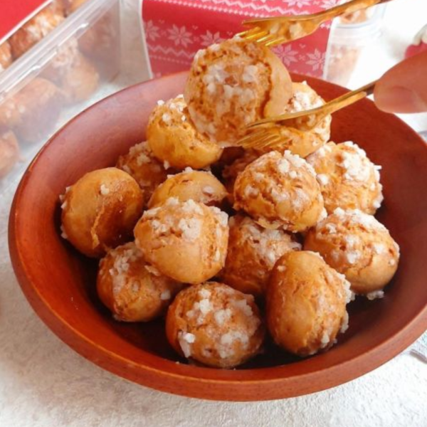 【時寓選品】初夏糖風珍珠糖小泡芙 珍珠糖小泡芙