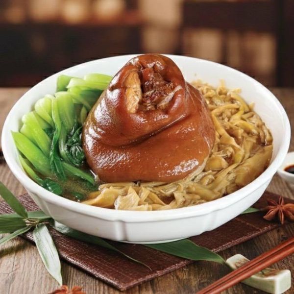 【時寓選品】古法紅燒東坡筍絲元蹄 (1入) 