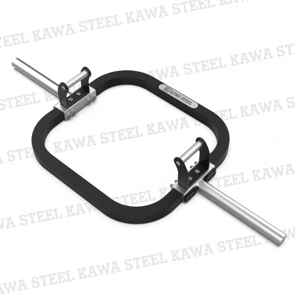 Kawa Steel Tetra Bar 四角槓硬舉.負重行走.銀髮族健身.消防新式體能,台灣製,中鋼鋼材,運動健身規畫採購安裝,crossfit,gym