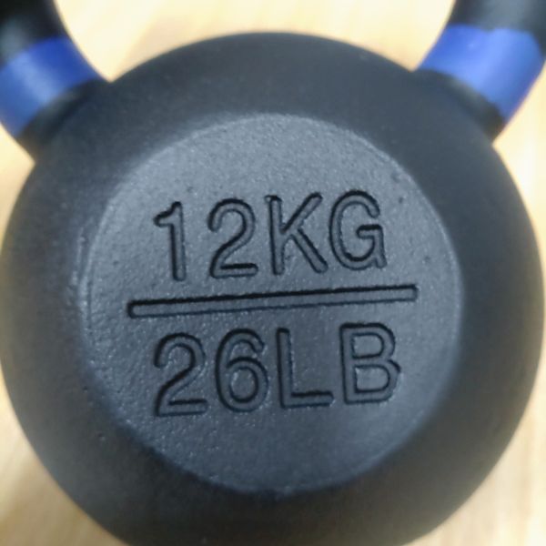 【福利品】全新 鑄鐵壺鈴 12KG 