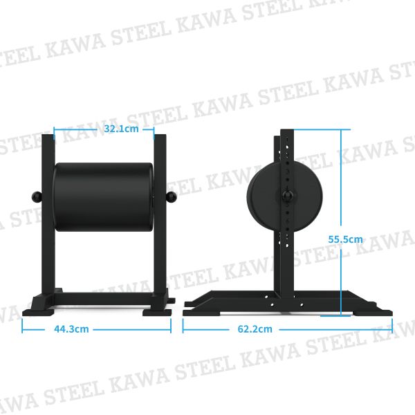 Kawa Steel Split Squat Stand-Short 分腿蹲,後腳抬高蹲架,分腿椅,台灣製,中鋼鋼材,運動健身規畫採購安裝,crossfit,gym