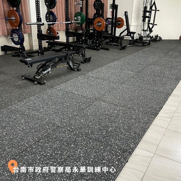 Fire Rated Rubber Gym Flooring 