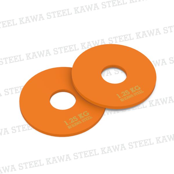 Kawa Steel Change Weight Plates 配重槓片,1.25,2.5,5公斤槓片重量,舉重槓片,健力槓片 ,台灣製造。台南門市試用參觀。適合深蹲硬舉,臥推舉重。運動健身規畫採購安裝。家用健身房學校警消辦公室