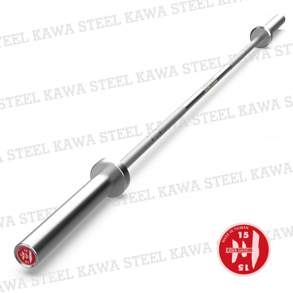 Kawa Steel Strength Training Bar 15 kg, women 