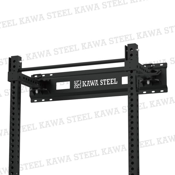 Kawa Steel Wall Mounted Folding Rack 可折疊深蹲架.鎖壁折疊重訓架,蹲舉架,龍門架,深蹲重訓架,台灣製,中鋼鋼材,運動健身規畫採購安裝,硬舉,臥推,舉重,地雷管