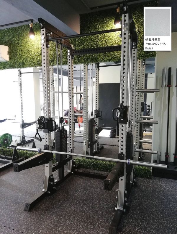 Kawa Steel power rack with cable-pulley system 繩索飛鳥,Cable滑輪,龍門架,深蹲重訓架,台灣製,中鋼鋼材,運動健身規畫採購安裝,trx,crossfit,gym