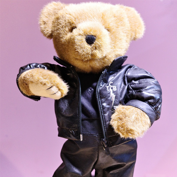 1990s 貓王音樂熊 Elvis Presley Blue Sky Bear ElvisPresley,BlueSkyBear,貓王,音樂,跳舞,熊,老玩具,收藏,老物,皮衣