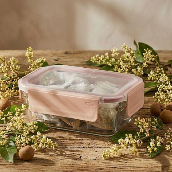 【裸食保鮮盒】晚安龍眼花茶 樂扣樂扣,暖暖純手作,保鮮盒,純淨保鮮盒,保鮮盒推薦,龍眼花,花茶,前花青素,孕婦能喝,無咖啡因,無糖無添加,兒茶素