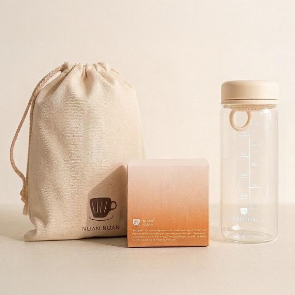 【首購推薦】茶包嚐鮮組+隨行水瓶600ML 暖暖純手作,嚐鮮組,決明子,蕎麥,黑豆,果乾水,體驗組,補水,幫助消化,好氣色,茶包嚐鮮組