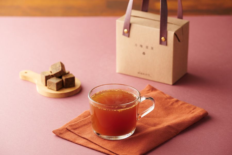 【暖心輕送禮新年禮盒】暖暖純手作・方塊薑茶－12 入 方塊薑茶, 黑糖薑茶, 竹薑薑茶, 薑茶磚, 小包裝薑茶, 日常沖泡飲, 送禮推薦, 暖暖純手作