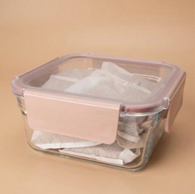 【裸食保鮮盒】黑糖碎薑粉 (茶包) glasslock,暖暖純手作,保鮮盒,玻璃保鮮盒,保鮮盒推薦,薑茶,竹薑,薑粉,紅棗,黑糖薑茶,月經,月經來喝什麼,經期保養