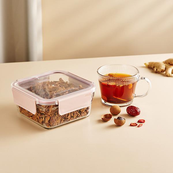 【裸食保鮮盒】桂圓紅棗茶 glasslock,暖暖純手作,保鮮盒,玻璃保鮮盒,保鮮盒推薦,桂圓,桂圓紅棗茶,紅棗,黑糖,月經,月經來喝什麼,經期保養