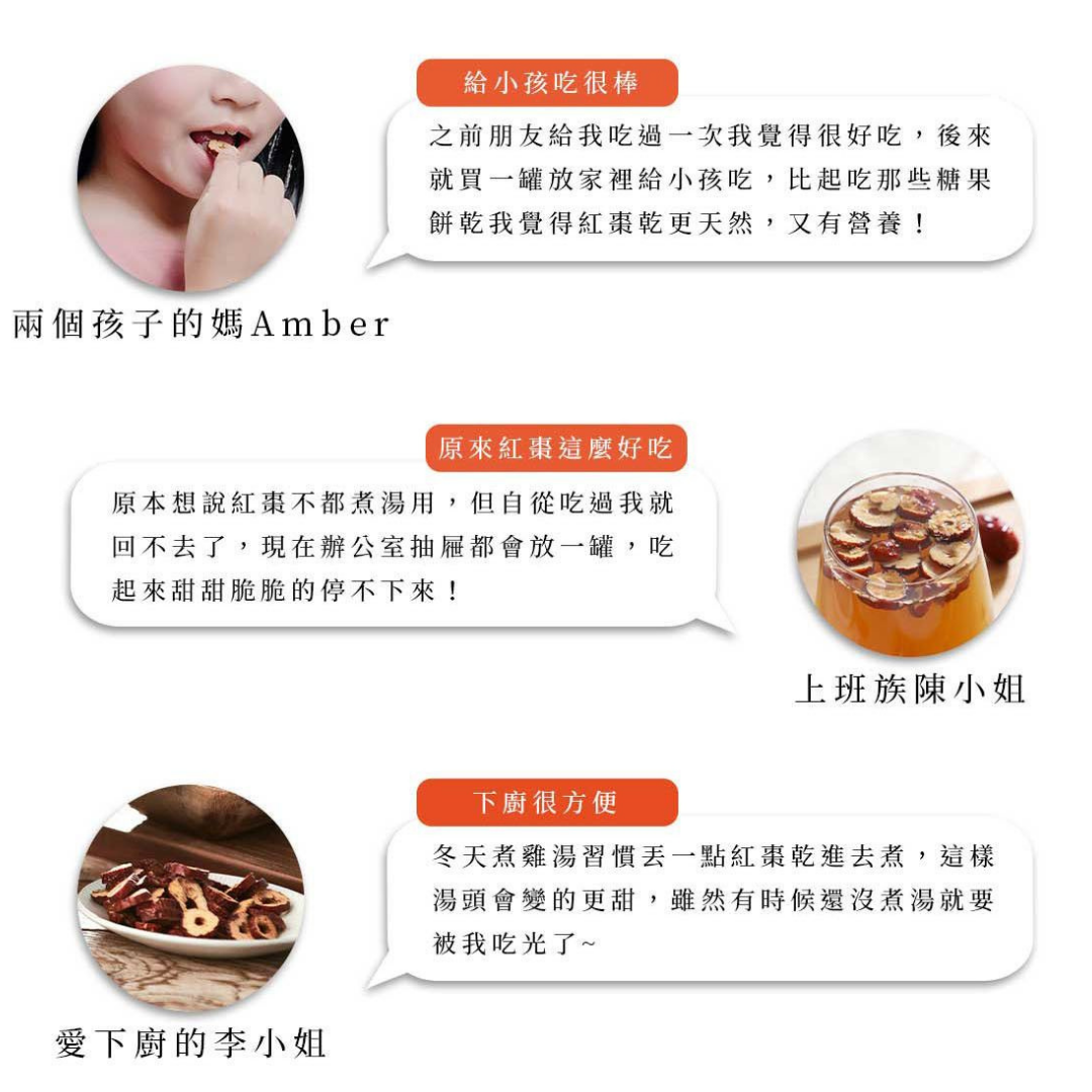 他們喜歡甘甜的紅棗乾的原因