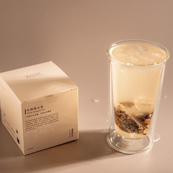 【告別水逆】水沏黑豆茶 - 12入 水沏黑豆茶、黑豆茶、黑豆水、無咖啡因茶飲、無糖茶飲、黑豆茶推薦、黑豆茶去水腫、黑豆茶濕氣、去腫脹飲品、冬天暖身茶、天然黑豆茶、低負擔健康飲