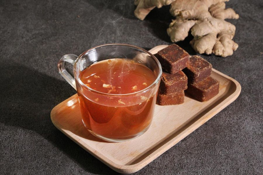 【暖暖惜福品】方塊薑茶 12入 薑,老薑,竹薑,薑茶,黑糖薑茶,下雨天喝薑茶,濕氣,月經,經期不適,月經來要喝什麼,桂圓,紅棗