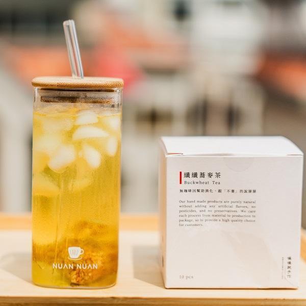 【幫助消化】纖纖蕎麥茶 - 12入 纖纖喬麥茶, 喬麥茶, 無咖啡因茶, 無咖啡因飲品, 日常茶飲, 孕期可飲茶, 手作茶飲, 暖暖純手作