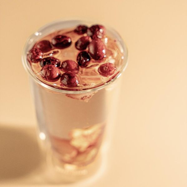 雙層玻璃水杯 400ML 