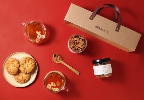 【暖暖組合嚴選】牛皮迷你經典禮盒 薑,竹薑,老薑,薑茶,黑糖薑茶,桂圓,紅棗,枸杞,送禮,月經,女性送禮,經期不適,長輩送禮