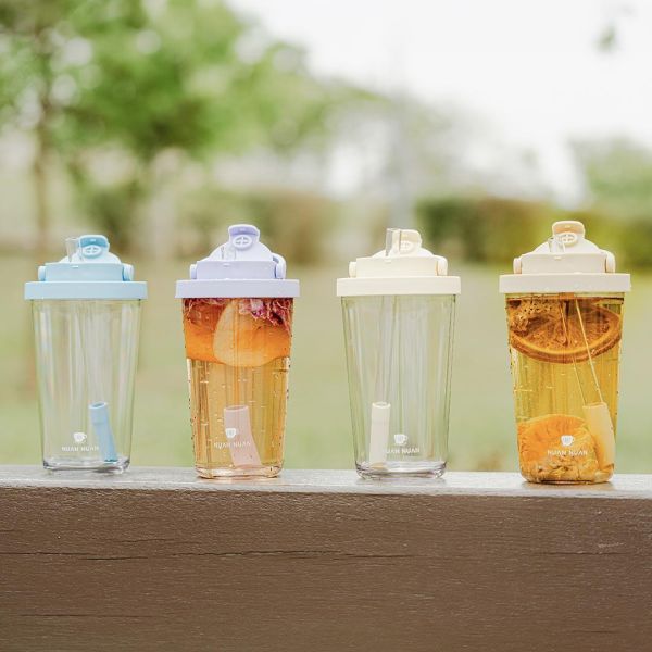 tritan 手提式吸管杯-4色任選 710ML 