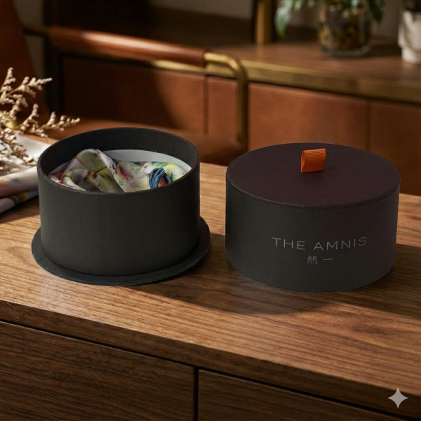 然一酒店 4A級真絲絲巾-(大小兩入組) 