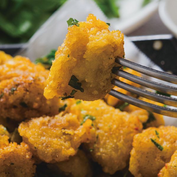 鹽酥杏鮑菇500G 鹽酥杏鮑菇,鹹酥杏鮑菇,炸杏鮑菇,冷凍杏鮑菇,氣炸杏鮑菇,氣炸美食,冷凍食品