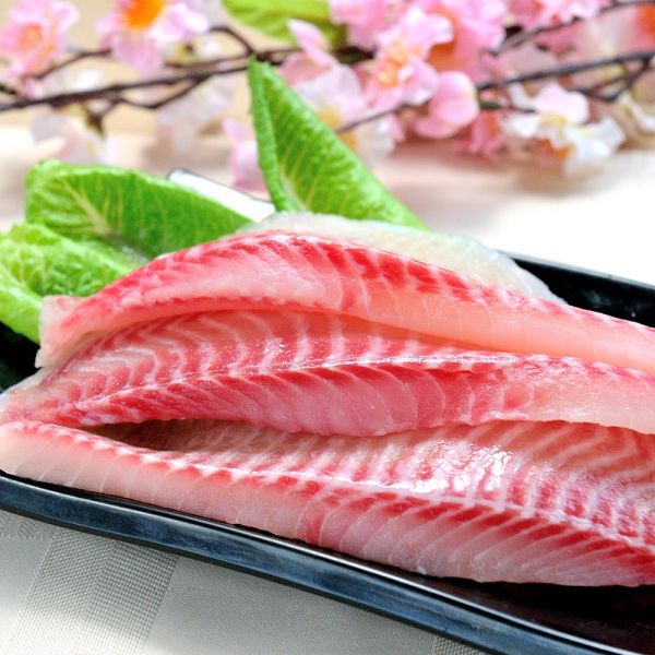 極鮮鯛魚片5片入 極鮮鯛魚片5片入400g±10%/包 台灣 鯛魚