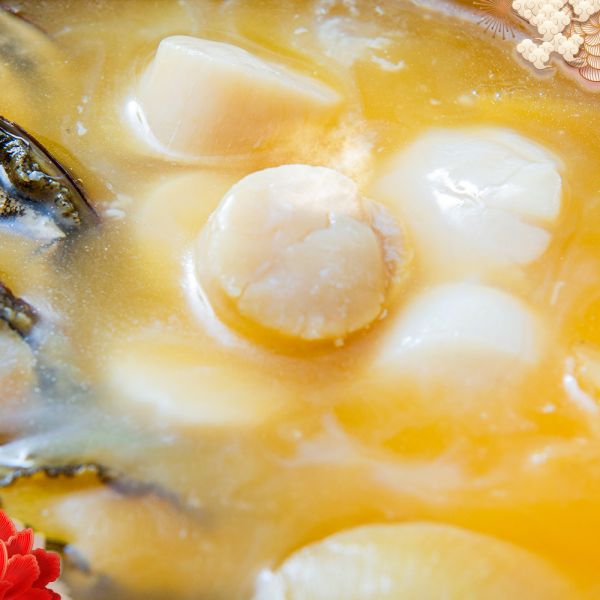 金湯魚翅干貝鮑魚豪奢組 鮑魚、干貝、魚翅、金湯、佛跳牆、頂級年菜、奢華食材、御膳級、高檔禮盒、商務宴客、冷凍鮑魚、年節送禮