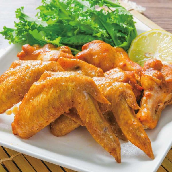 糖燻對翅350G 糖燻雞腿、熟食雞腿、煙燻雞肉、即食雞腿、冷藏雞腿肉、氣炸即食料理、下酒菜推薦、便當雞腿、熟化製品、糖燻便當菜