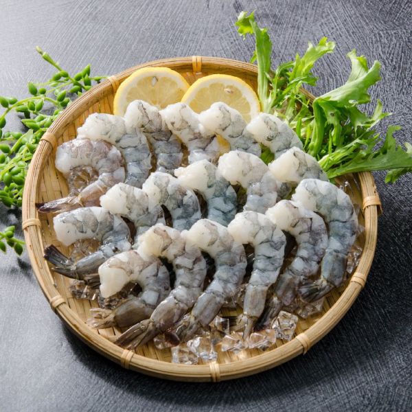 美式包裝絕無膨發白蝦仁 規格21/25 600G/包 冷凍,白蝦,無膨發,蝦仁