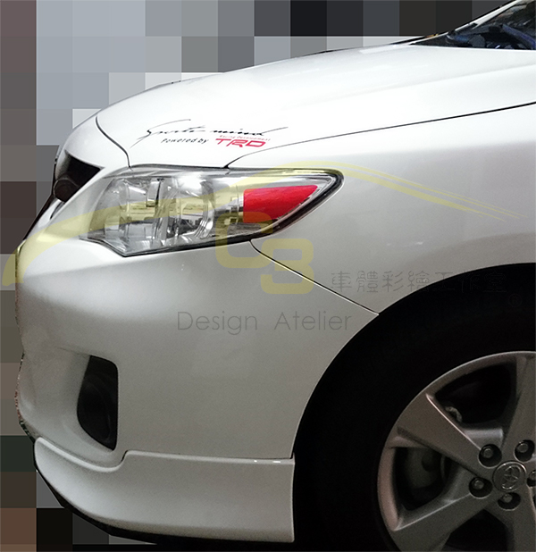 Toyota Altis 10.5代 專用款 大燈側邊 改色貼片 Toyota,Altis,10.5代,專用款,大燈,側邊,改色,貼片,5色,造型,車標,改裝,貼膜