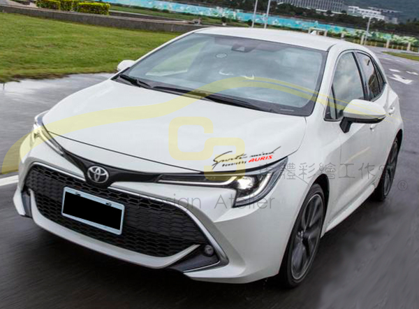 Toyota AURIS 燈眉 貼紙 AURIS,燈眉,貼紙,反光,材質,大燈貼,反光貼,汽車貼,sport 運動風,車貼,燈眉貼,眉貼