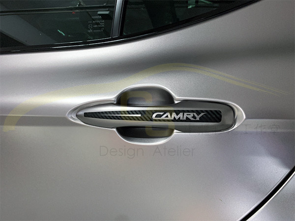 Toyota Camry 2025年式 專用 門把貼 Toyota,豐田,Camry,2025年式,卡夢,門把貼,把手貼,手把貼,貼紙,車貼,車身貼紙