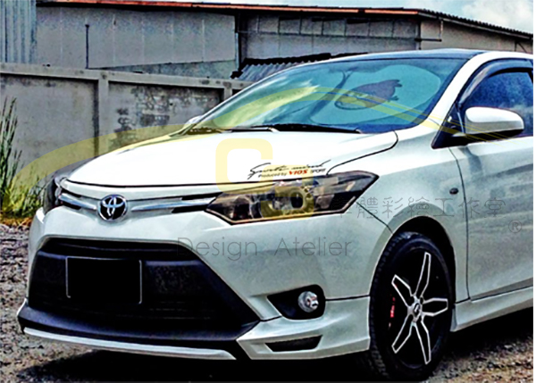 Toyota VIOS 燈眉 貼紙 VIOS,燈眉,貼紙,反光,材質,大燈貼,反光貼,汽車貼 sport,運動風,車貼,燈眉貼,眉貼