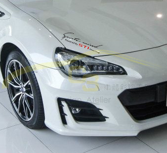 Subaru 速霸陸 STI 燈眉 貼紙 Subaru,速霸陸,STI,燈眉,貼紙,WRX,大燈貼,反光貼,汽車貼,sport,運動,車貼