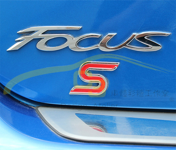 S 運動 金屬標誌 Ford,Focus,Fiesta,S,後標貼,運動,立體,裝飾,行李箱貼 標誌,標貼,金屬標貼