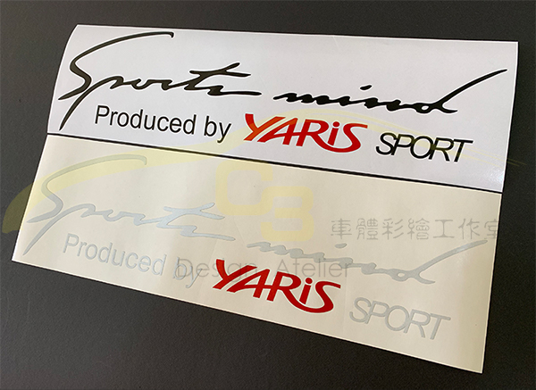 Toyota Yaris 燈眉 貼紙 Yaris,燈眉,貼紙,反光,材質,大燈貼,反光貼,汽車貼 sport,運動風,車貼,燈眉貼,眉貼