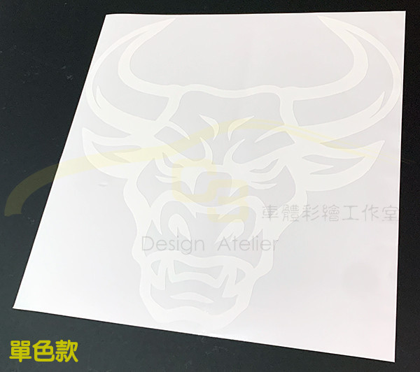 牛魔王 造型 貼紙 牛魔王,造型,貼紙,後,擋風,玻璃,引擎蓋,裝飾貼,車身膠膜,隔熱貼,車貼,車身膜,車標,貼