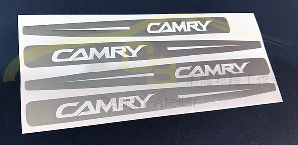 Toyota Camry 2025年式 專用 門把貼 Toyota,豐田,Camry,2025年式,卡夢,門把貼,把手貼,手把貼,貼紙,車貼,車身貼紙
