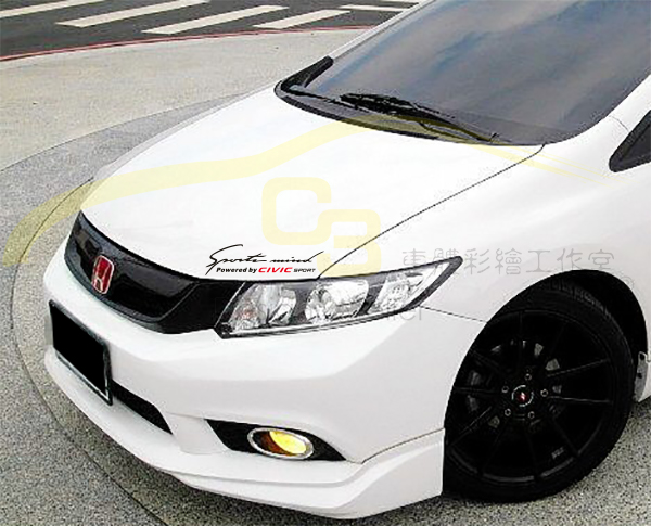 Honda Civic 燈眉 貼紙 civic,燈眉,貼紙,反光,材質,大燈貼,反光貼,汽車貼,sport 運動風,車貼,燈眉貼,眉貼