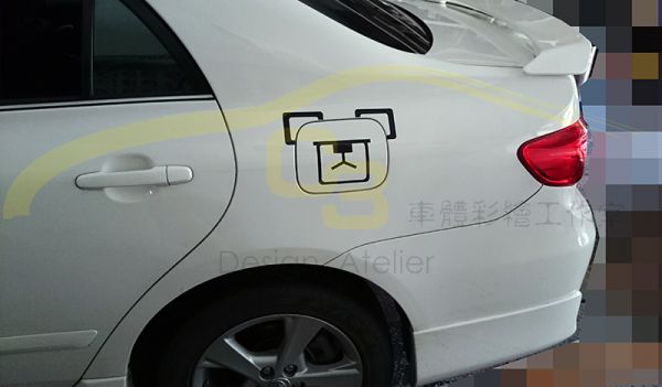 冏熊 油箱蓋貼紙 油箱蓋貼,熊,車貼,油箱蓋,冏熊,車身貼,防水,造型車貼,車身膜,方型油箱蓋,汽車貼紙,獨家設計