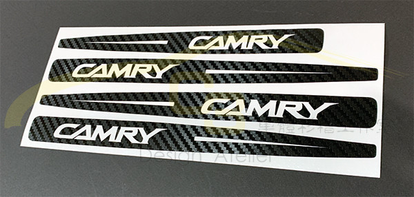 Toyota Camry 2025年式 專用 門把貼 Toyota,豐田,Camry,2025年式,卡夢,門把貼,把手貼,手把貼,貼紙,車貼,車身貼紙